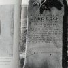 Jane Lock's gravestone, Clysedale, 1878